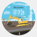 Search for construction trucks stickers Excavator