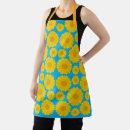 Search for orange daisy aprons Blue