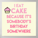 Search for eat cake posters Bakery