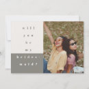 Search for groomsman bridesmaid cards Will you be my