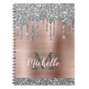 Search for sparkly notebooks Girly feminine