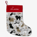 Search for shih tzu christmas stockings Pet