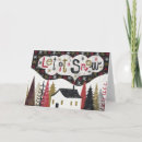 Search for cabin christmas cards Retro