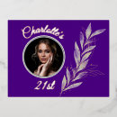 Search for indigo birthday invitations Gold