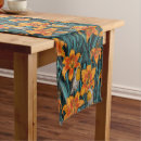 Search for blue and orange table runners Botanical