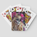 Search for sugar skull playing cards Pink