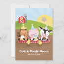 Search for friend of cattles invitations Red barn