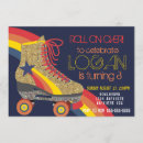 Search for rollerskate invitations 80's