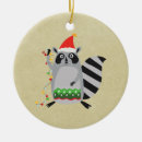 Search for racoon christmas tree decorations Whimsical