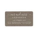 Search for kraft wedding return address labels Simple