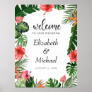 Search for tropical welcome sign wedding signs Hawaii