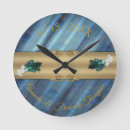 Search for white feather clocks Blue