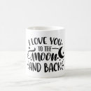 Search for love you to the moon mugs Anniversary
