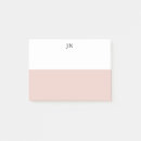 Search for pretty post it notes Monogrammed