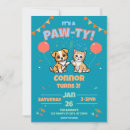 Search for paw invitations Party
