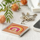 Search for rainbow retro key rings Sixties