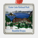Search for crater lake national park christmas tree decorations Nature