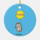 Search for hedgehog christmas tree decorations Illustration