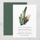 Search for cactus wedding invitations Green