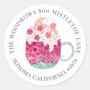 Search for hot chocolate return address labels Watercolor