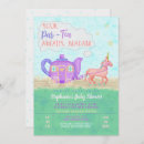 Search for whimsical unicorn party invitations For her