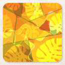 Search for autumn leaf coasters Tropical