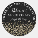 Search for gold glitter snowflake stickers Birthday