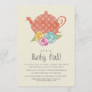 Search for teapot baby shower invitations Rustic