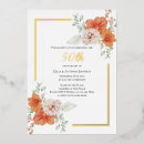 Search for floral anniversary invitations Flower