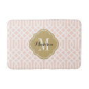 Search for blush bath mats Preppy