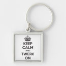 Search for keep calm square key rings Carry