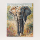 Search for african elephant puzzles South africa