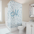 Search for teal and gray shower curtains White