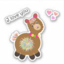 Search for white llama stickers Adorable