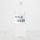 Search for wedding water bottle labels Simple