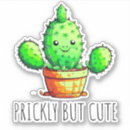 Search for cactus cartoon stickers Nature