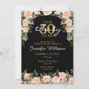 Search for blush pink 30th birthday invitations Roses