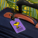 Search for woodstock luggage tags Yellow bird