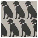 Search for black lab fabric Silhouette