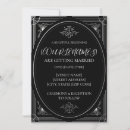 Search for vintage glam wedding invitations Modern