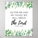 Search for as for me my house art Bible