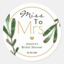 Search for tropical bridal shower stickers Thank you