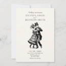 Search for dance couple invitations Retro