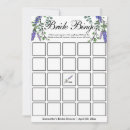 Search for bridal bingo invitations Elegant