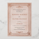 Search for real foil wedding invitations Rustic