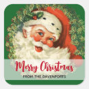 Search for old vintage paper labels Santa claus