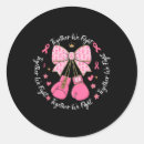 Search for pink boxing gloves stickers Awareness