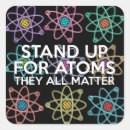 Search for atom square stickers Scientist