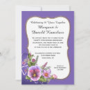 Search for pansies invitations Gold