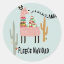 Search for fleece stickers Llama